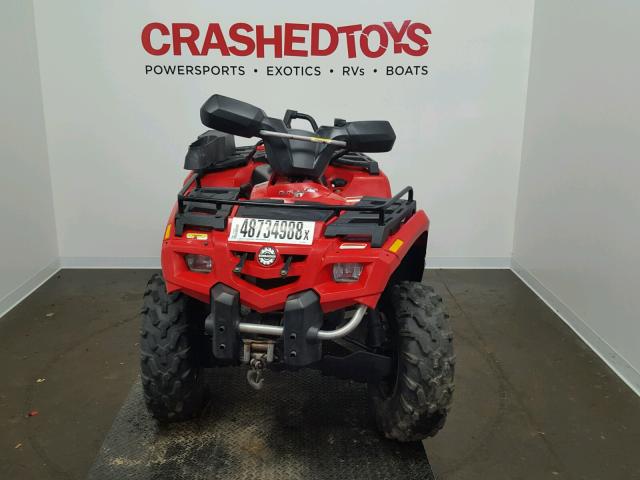 2BVEKHF115V000679 - 2005 CAN-AM OUTLANDER RED photo 2