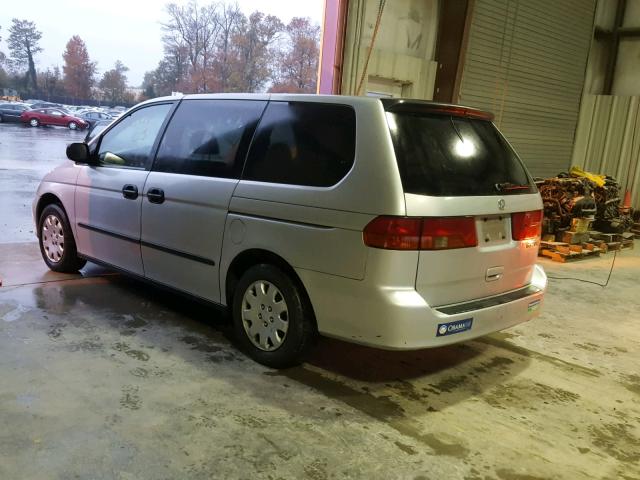 2HKRL18551H511891 - 2001 HONDA ODYSSEY LX SILVER photo 3