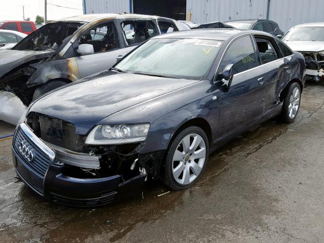 WAUDG74F76N030593 - 2006 AUDI A6 3.2 QUA CHARCOAL photo 2