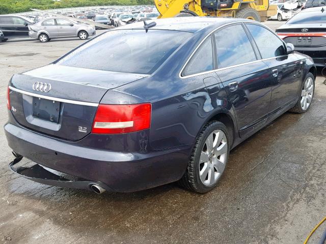 WAUDG74F76N030593 - 2006 AUDI A6 3.2 QUA CHARCOAL photo 4