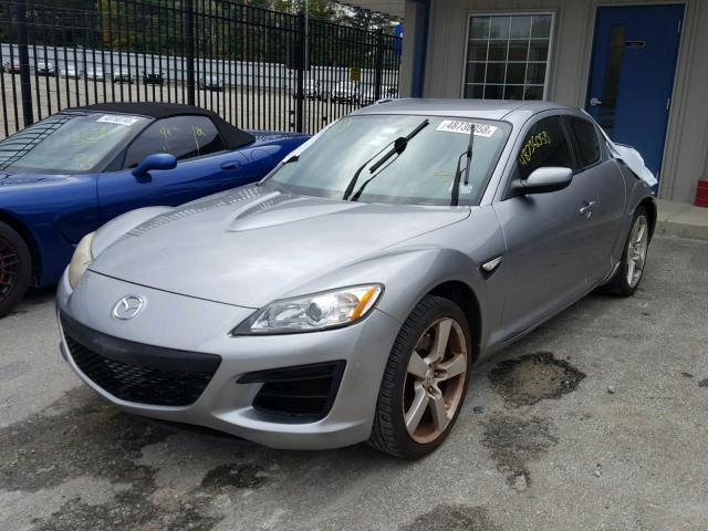 JM1FE1R41B0405665 - 2011 MAZDA RX8 SILVER photo 2