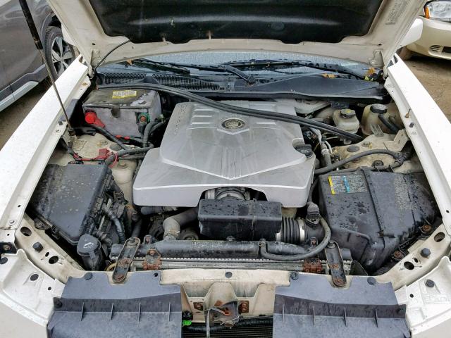 1G6DP567550208352 - 2005 CADILLAC CTS HI FEA CREAM photo 7