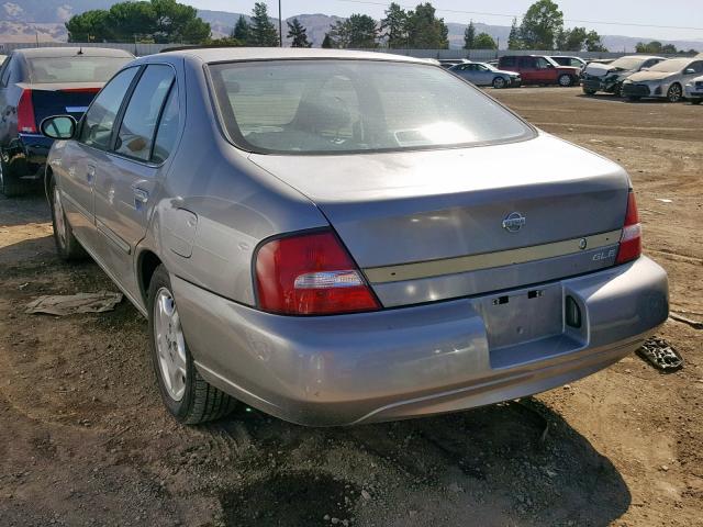 1N4DL01A71C162830 - 2001 NISSAN ALTIMA GXE GRAY photo 3