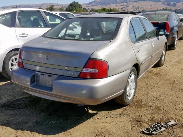 1N4DL01A71C162830 - 2001 NISSAN ALTIMA GXE GRAY photo 4