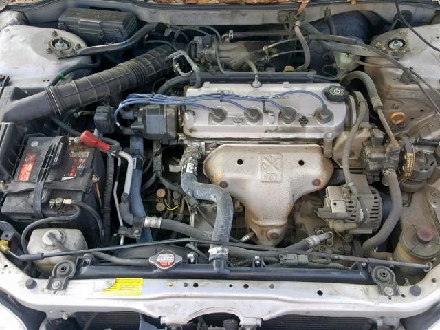 1HGCG56421A118886 - 2001 HONDA ACCORD LX SILVER photo 7