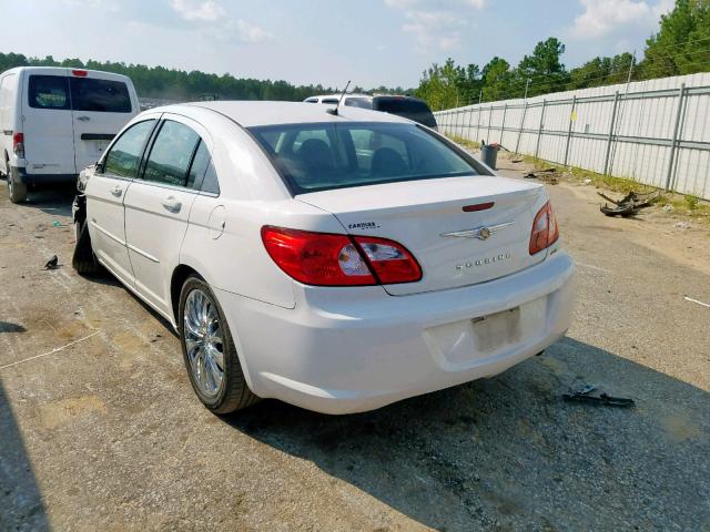 1C3LC56K68N196474 - 2008 CHRYSLER SEBRING TO WHITE photo 3