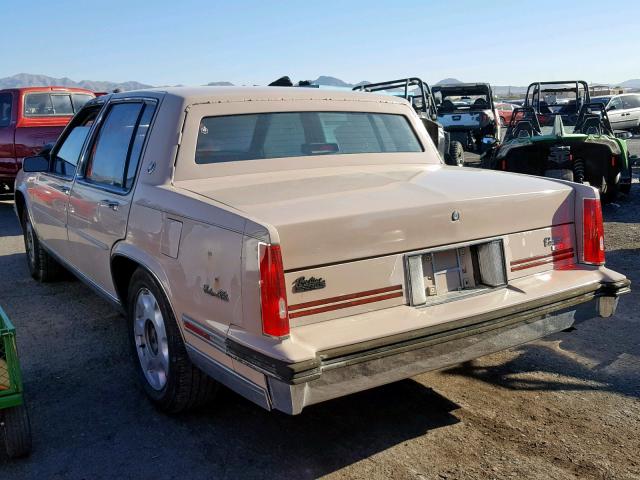 1G6CD5154J4287042 - 1988 CADILLAC DEVILLE BEIGE photo 3