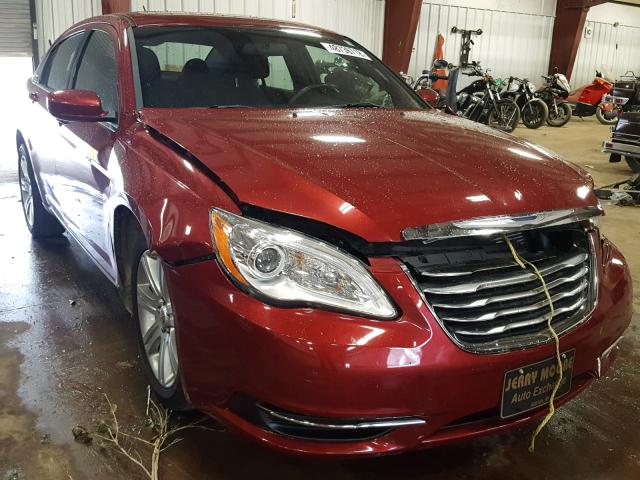 1C3CCBBB5CN301275 - 2012 CHRYSLER 200 TOURIN RED photo 1