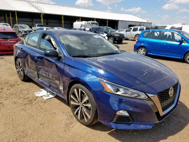 1N4BL4CV1KC170373 - 2019 NISSAN ALTIMA SR BLUE photo 1