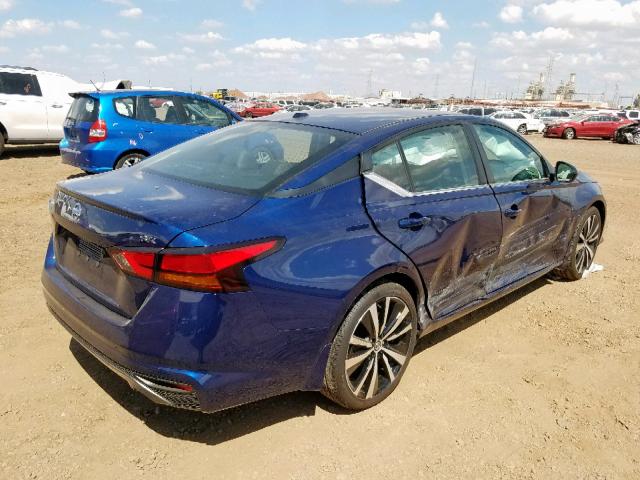 1N4BL4CV1KC170373 - 2019 NISSAN ALTIMA SR BLUE photo 4