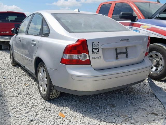 YV1MS390072292709 - 2007 VOLVO S40 2.4I SILVER photo 3