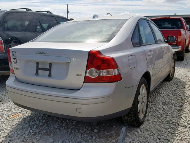 YV1MS390072292709 - 2007 VOLVO S40 2.4I SILVER photo 4