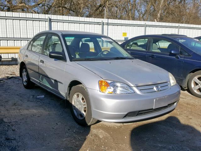 2HGES16221H592286 - 2001 HONDA CIVIC DX SILVER photo 1