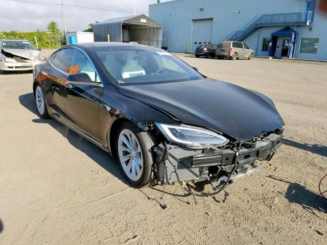 5YJSA1E24HF185270 - 2017 TESLA MODEL S BLACK photo 1