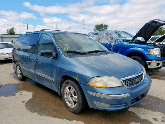 2FMZA52453BB05441 - 2003 FORD WINDSTAR S BLUE photo 1