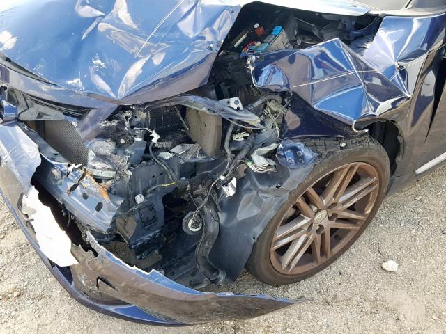 JTKJF5C73C3037564 - 2012 TOYOTA SCION TC ლურჯი ფოტო 9