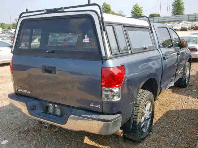 5TBDV54117S471660 - 2007 TOYOTA TUNDRA CRE GRAY photo 4