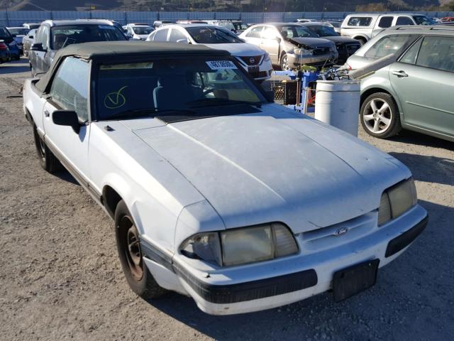 1FABP44A5KF276856 - 1989 FORD MUSTANG LX WHITE photo 1