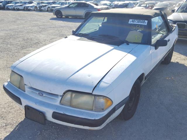 1FABP44A5KF276856 - 1989 FORD MUSTANG LX WHITE photo 2