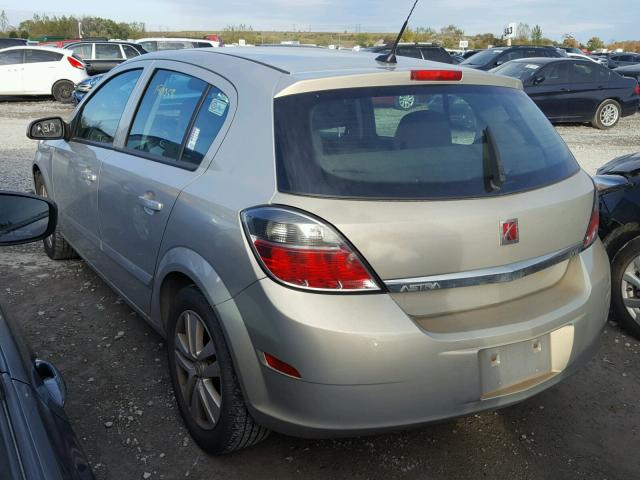 W08AR671085136342 - 2008 SATURN ASTRA XE BEIGE photo 3