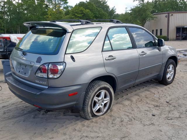 JTJHF10U810196083 - 2001 LEXUS RX 300 GRAY photo 4