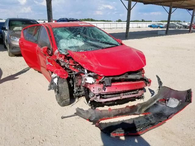 JTDKDTB35G1136411 - 2016 TOYOTA PRIUS C RED photo 1