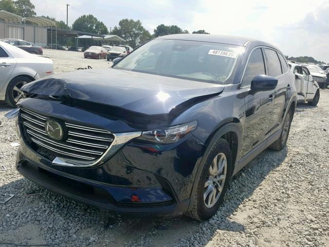 JM3TCACY6J0212244 - 2018 MAZDA CX-9 TOURI BLUE photo 2