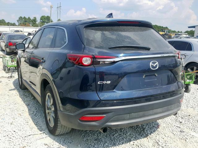 JM3TCACY6J0212244 - 2018 MAZDA CX-9 TOURI BLUE photo 3