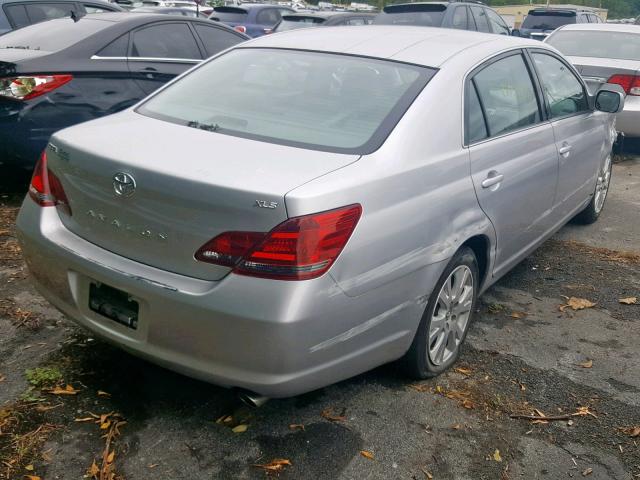 4T1BK36B68U269083 - 2008 TOYOTA AVALON SILVER photo 4