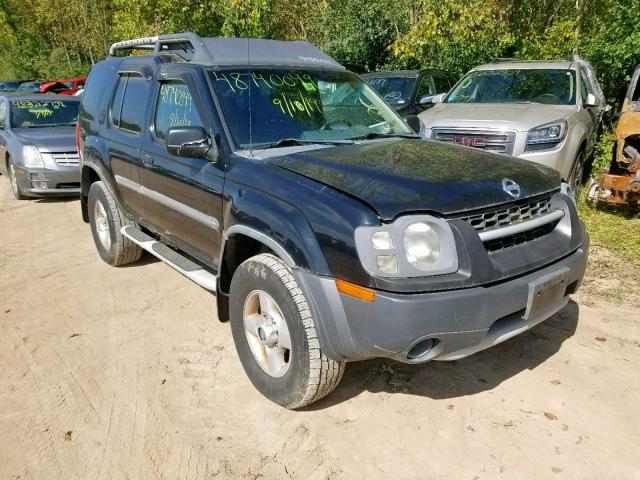 5N1ED28Y72C526591 - 2002 NISSAN XTERRA XE BLACK photo 1