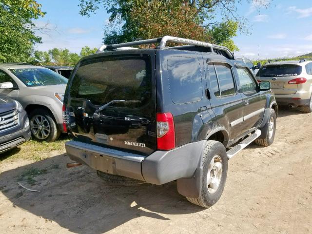 5N1ED28Y72C526591 - 2002 NISSAN XTERRA XE BLACK photo 4