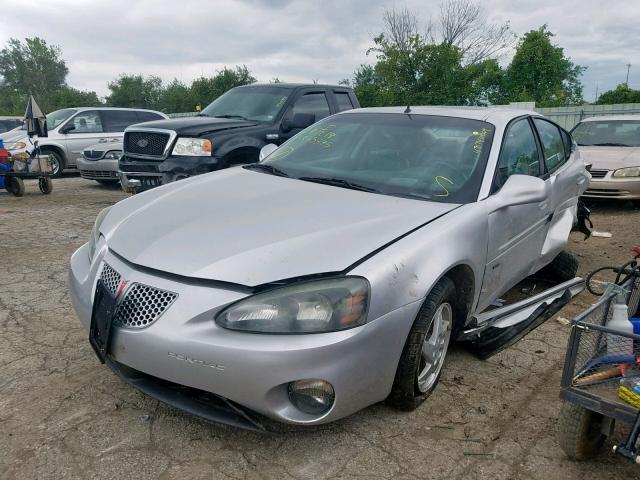 2G2WR524041375575 - 2004 PONTIAC GRAND PRIX Արծաթագույն լուսանկար 2
