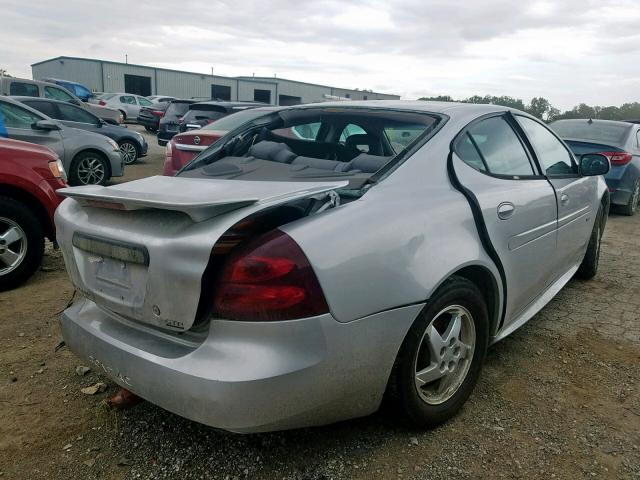 2G2WR524041375575 - 2004 PONTIAC GRAND PRIX Արծաթագույն լուսանկար 4