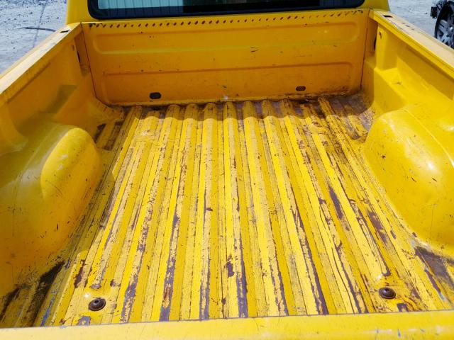 1FTYR14U22TA06461 - 2002 FORD RANGER SUP YELLOW photo 9