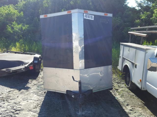 5UZBE1210ED028375 - 2014 UTILITY TRAILER BLACK photo 2