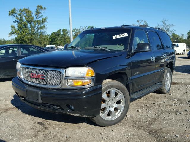 1GKEK63U65J207631 - 2005 GMC YUKON DENA BLACK photo 2