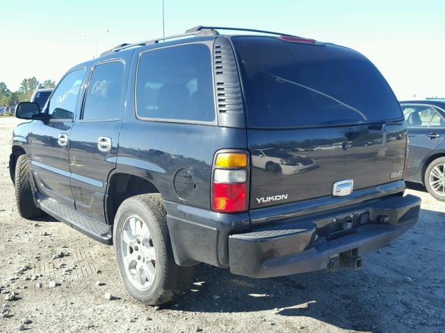 1GKEK63U65J207631 - 2005 GMC YUKON DENA BLACK photo 3