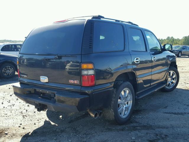 1GKEK63U65J207631 - 2005 GMC YUKON DENA BLACK photo 4