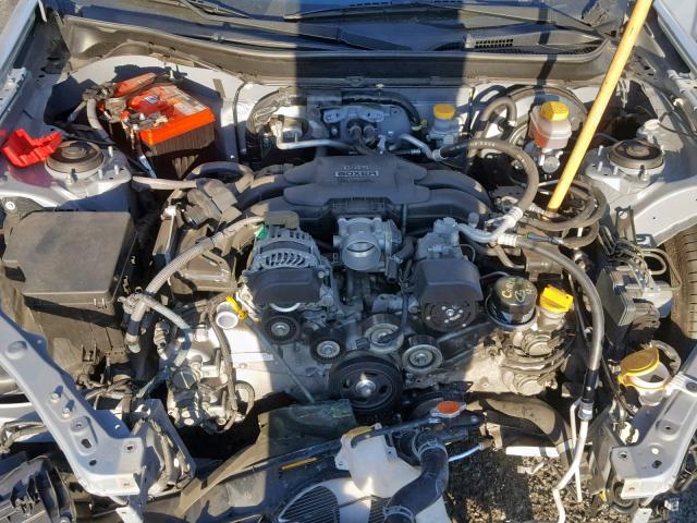 JF1ZNAA16D1730832 - 2013 TOYOTA SCION FR-S SILVER photo 7