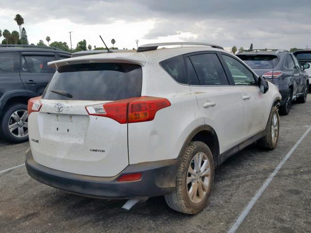 JTMYFREV2D5001220 - 2013 TOYOTA RAV4 LIMIT WHITE photo 4