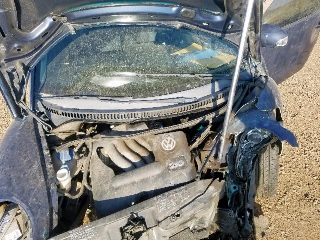 3VWCK31C24M415919 - 2004 VOLKSWAGEN NEW BEETLE 蓝色 照片 7