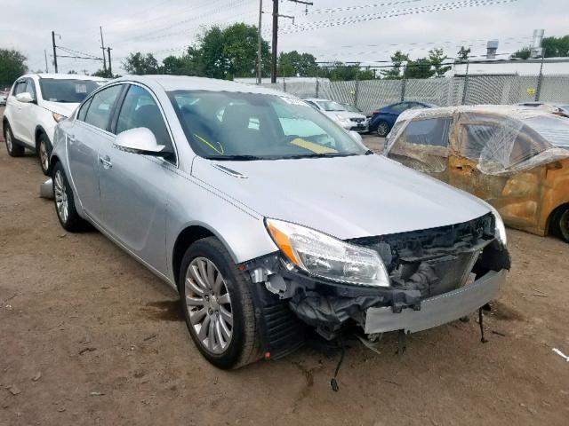 2G4GS5EKXC9164698 - 2012 BUICK REGAL PREM SILVER photo 1