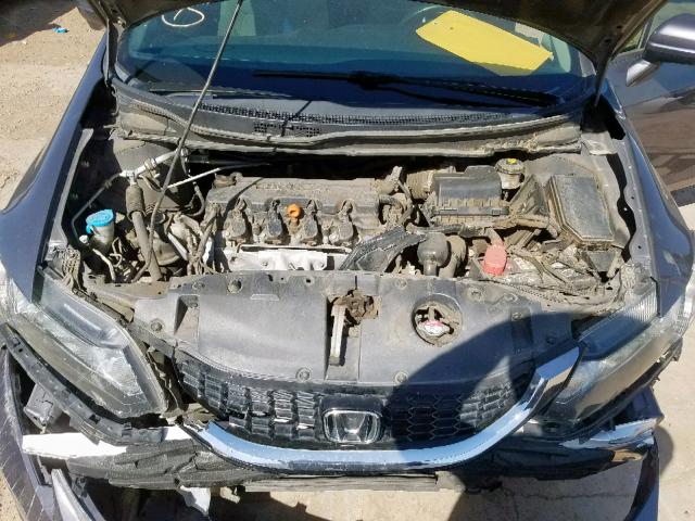 2HGFB2F88FH514925 - 2015 HONDA CIVIC EX GRAY photo 7