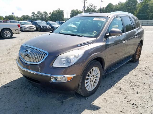 5GALRBED7AJ187681 - 2010 BUICK ENCLAVE CX BROWN photo 2