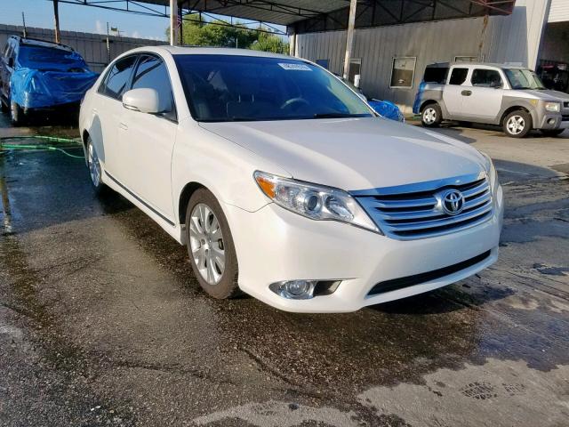 4T1BK3DB2BU372513 - 2011 TOYOTA AVALON BAS WHITE photo 1