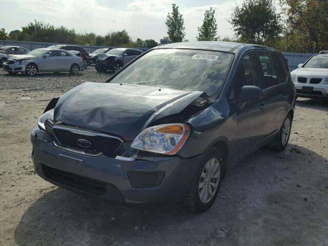 KNAHG8A86C7381928 - 2012 KIA RONDO GRAY photo 2