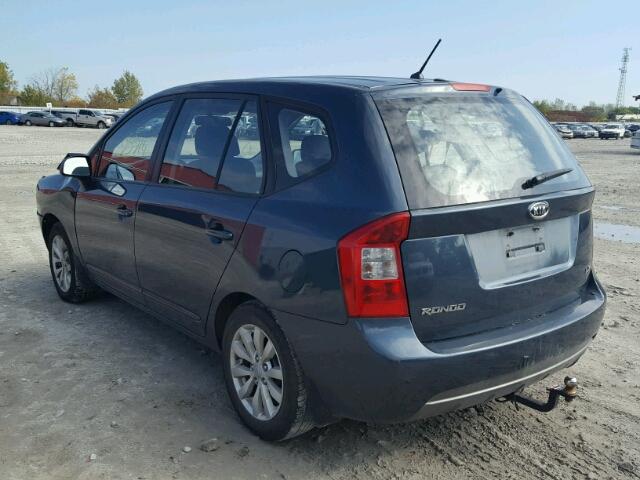 KNAHG8A86C7381928 - 2012 KIA RONDO GRAY photo 3