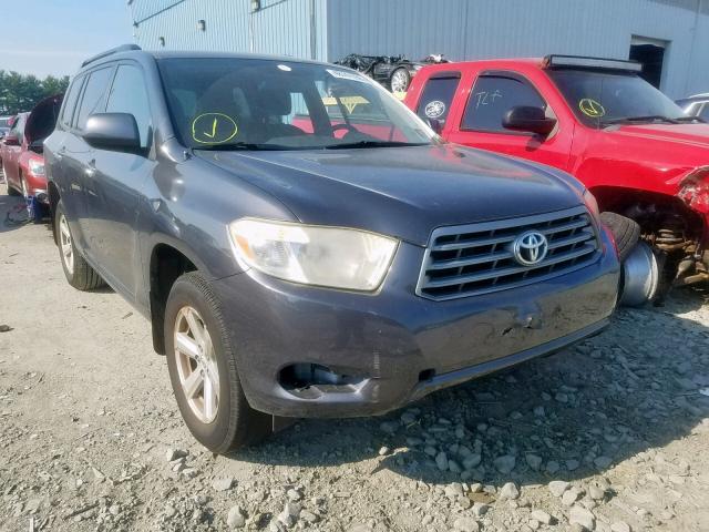 JTEDS41AX82051849 - 2008 TOYOTA HIGHLANDER GRAY photo 1