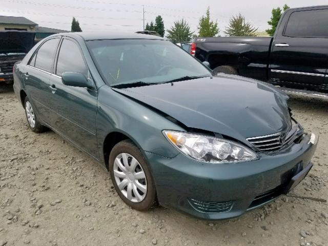 4T1BE32K05U080115 - 2005 TOYOTA CAMRY LE GREEN photo 1