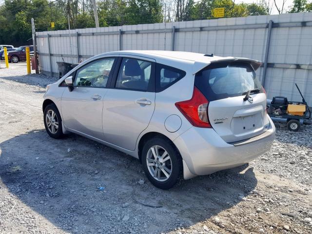 3N1CE2CP1GL390853 - 2016 NISSAN VERSA NOTE SILVER photo 3